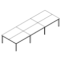Coworkers Desk - bench 6-osobowy - PR-A6-204-0 P-Round