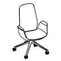 Fotel  ElliePro 10HST Krzesła biurowe