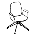 Revolving chair ElliePro ElliePro 20V3 Armchair