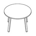 Table  PLF10 Small Tables