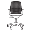 Revolving chair  EV01 OGI W