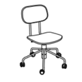 Krzesło obrotowe  N1N08K Ergonomic Master