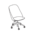 Visitor chair  PR2P22 Paralel