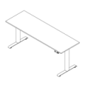 Desk with electrical height adjustment  SKYL4-600 Sky