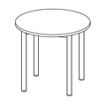 Conference table  ST01F P-Square