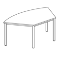 Conference table  ST24F T-Square
