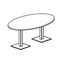 Conference table  ST51P P-Round