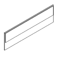 Partition wall - tapicerowany dwustronnie - DPD 04 Duo-T