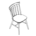 Krzesło dostawne Krzeslo kawiarniane A-9850 Antilla A-9850 Antilla Krzesła kawiarniane