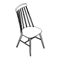 Krzesło dostawne Krzesło A-9880 Antilla L A-9880 Antilla L Krzesła kawiarniane
