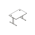 Desk Proste z elektryczna regulacja wysokosci - skok 500 mm BOD52 Workplace furniture