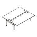 Desk with electrical height adjustment Bench z elektryczna  regulacja  wysokosci - skok 650 mm BOD620 Ogi Drive