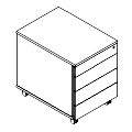 Container - mobilny - KM1S4 M Duo-U