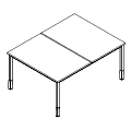 Desk - bench - PR-B2-202-1 P-Round